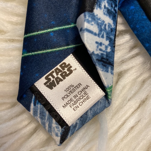 Star Wars Man Tie BNWOT  wide 3” beautiful tie - Picture 5 of 8
